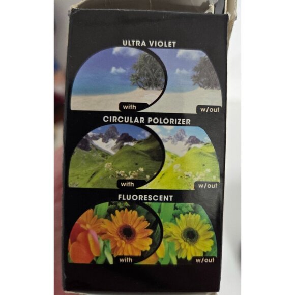 Bower 52mm Digital Filter Kit 3 Piece: UV CPL FLD Filters w/ Pouch - Picture 4 of 11